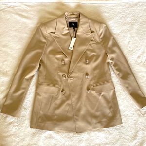 Banana Republic Tan blazer/suit jacket. Size 0 or Small.